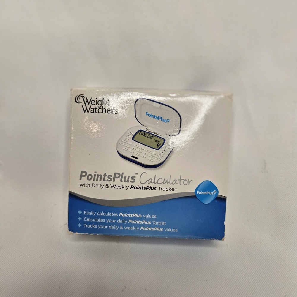 Weight Watchers Points Plus Calculator w/ Daily & Weekly Tracker NEW/SEALED